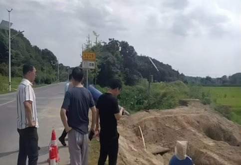 自來水管穿越S209項目保障公路和公路附屬設(shè)施質(zhì)量和安全技術(shù)評價順利交付